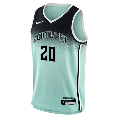 Junior New York Liberty Sabrina Ionescu Rebel Jersey