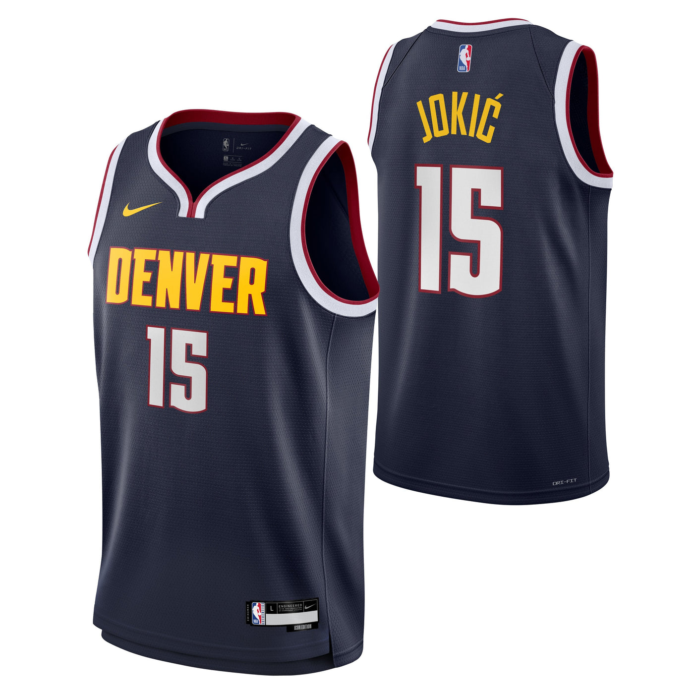 Junior Denver Nuggets Nikola Jokic Icon Jersey