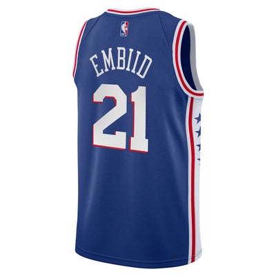 Junior Philadelphia 76ers Joel Embiid Icon Jersey