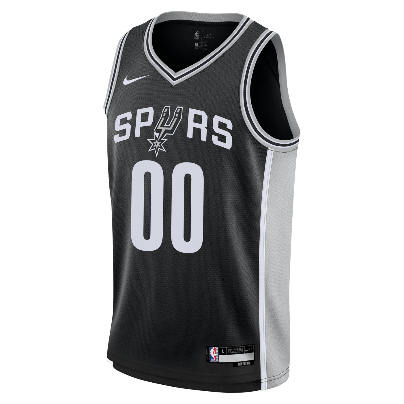 Junior San Antonio Spurs Blank Icon Swingman Replica Custom Jersey