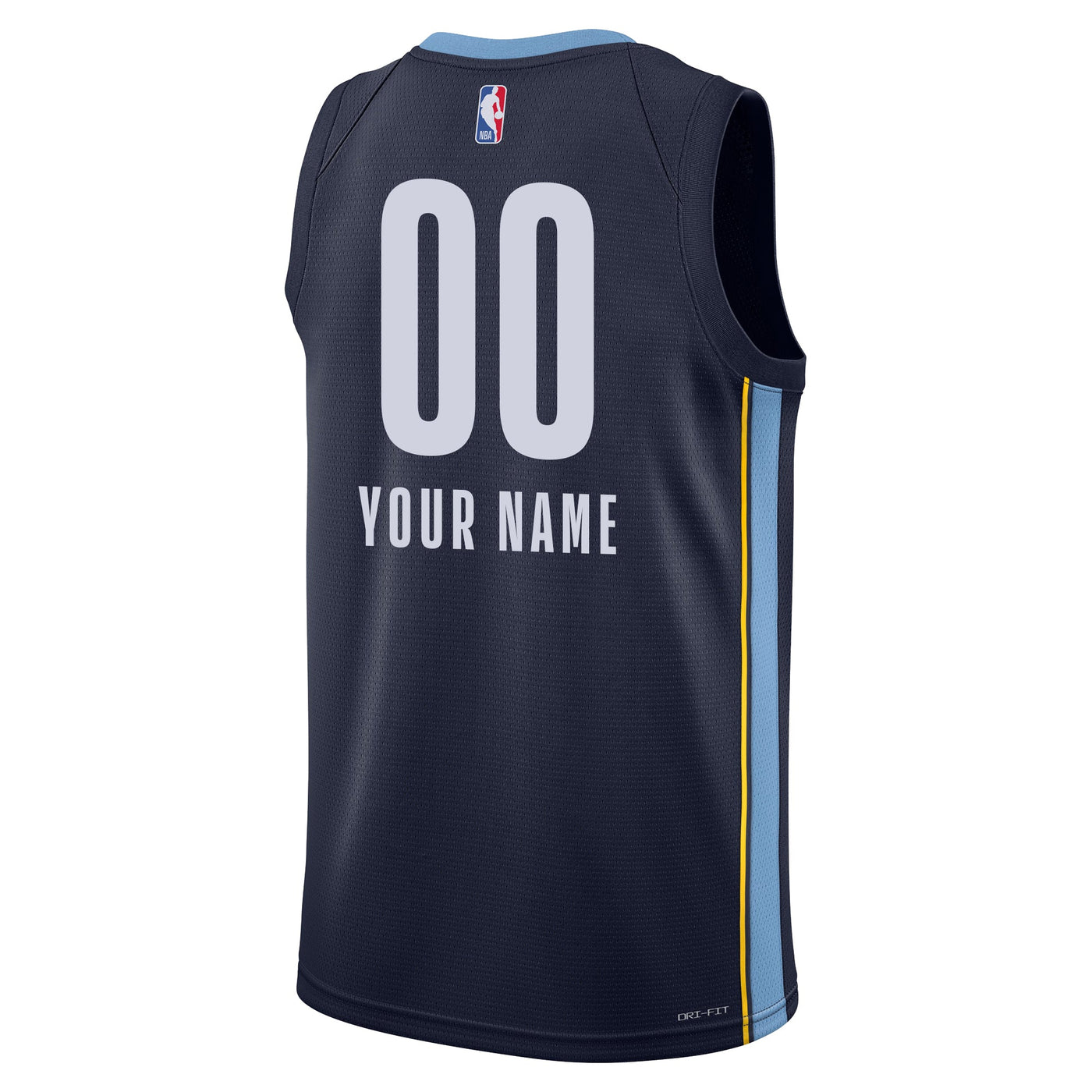 Junior Memphis Grizzlies Blank Icon Swingman Replica Custom Jersey