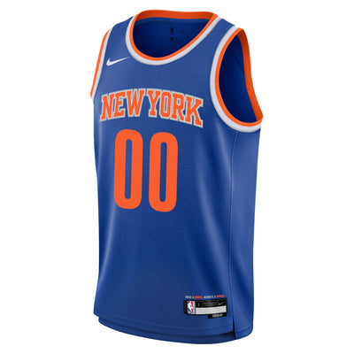 Junior New York Knicks Blank Icon Swingman Replica Jersey