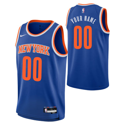 Junior New York Knicks Blank Icon Swingman Replica Jersey