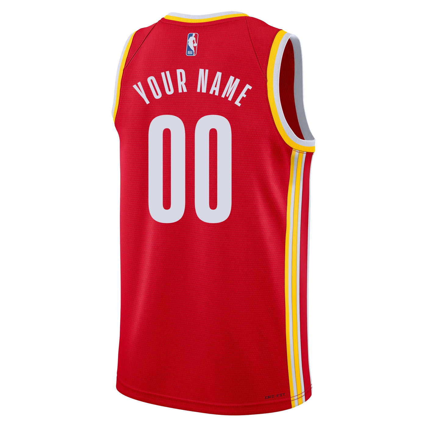 Junior Atlanta Hawks Blank Icon Swingman Replica Custom Jersey