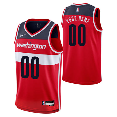 Junior Washington Wizards Blank Icon Swingman Replica Custom Jersey