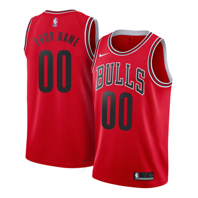 Boys Chicago Bulls Blank Icon Swingman Replica Jersey