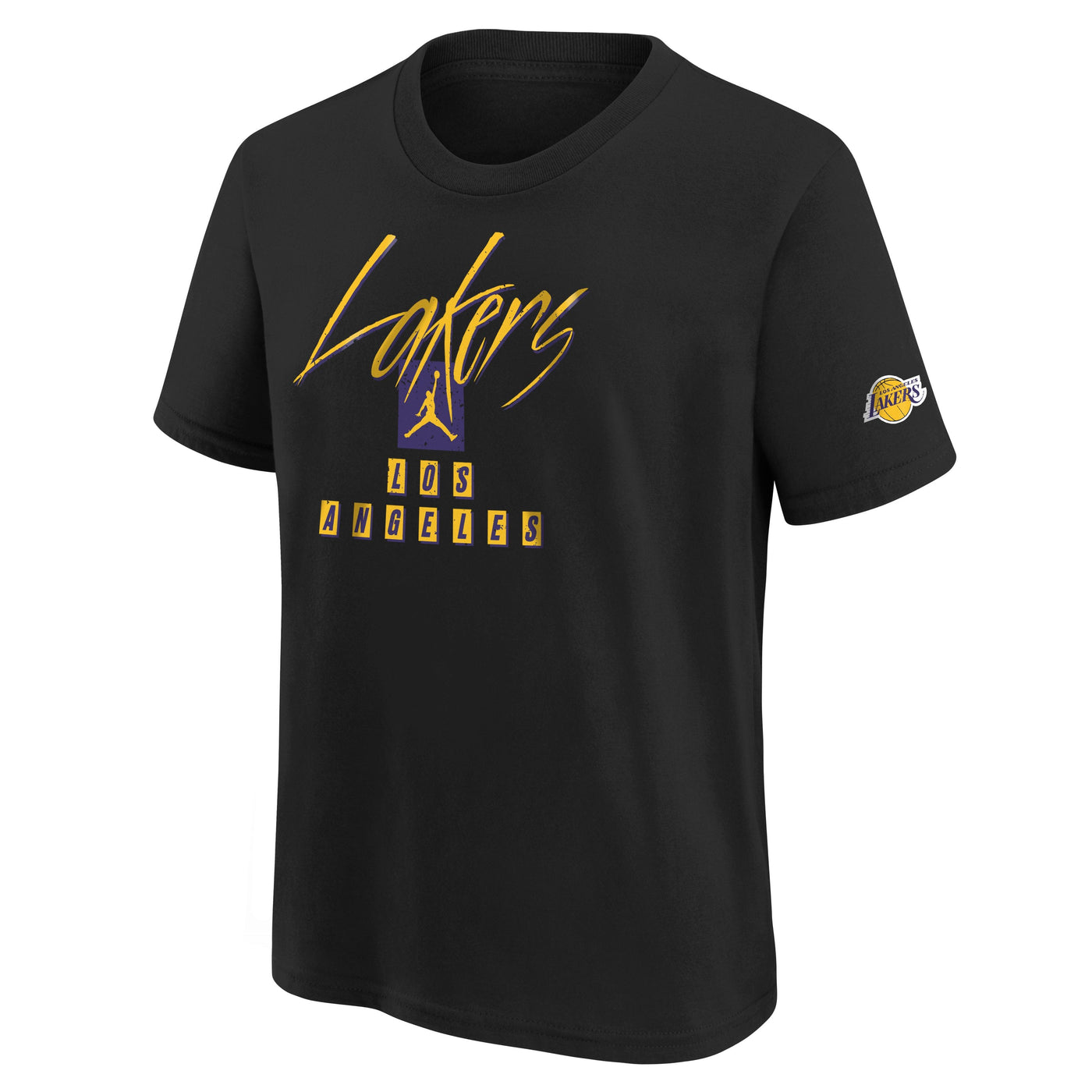 Boys Los Angeles Lakers CE Max90 Courtside Logo T-Shirt
