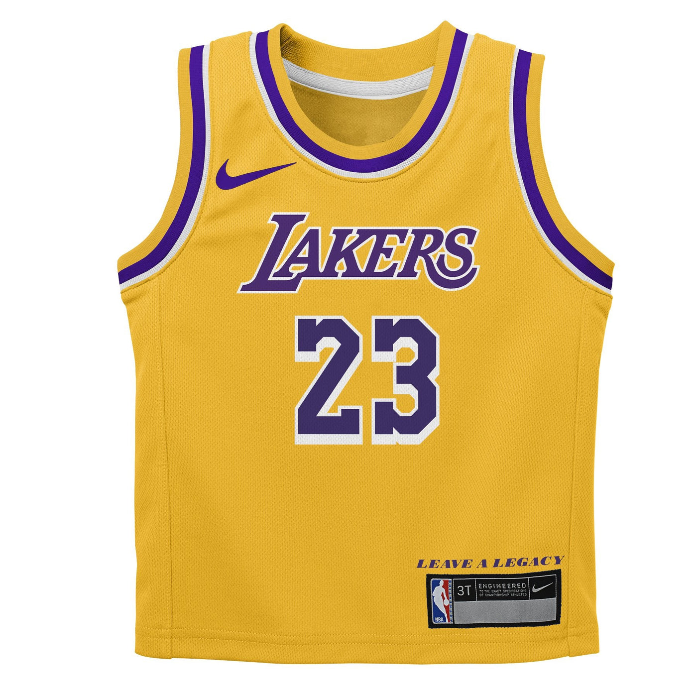 Infant Los Angeles Lakers Lebron James Icon Replica Jersey Set