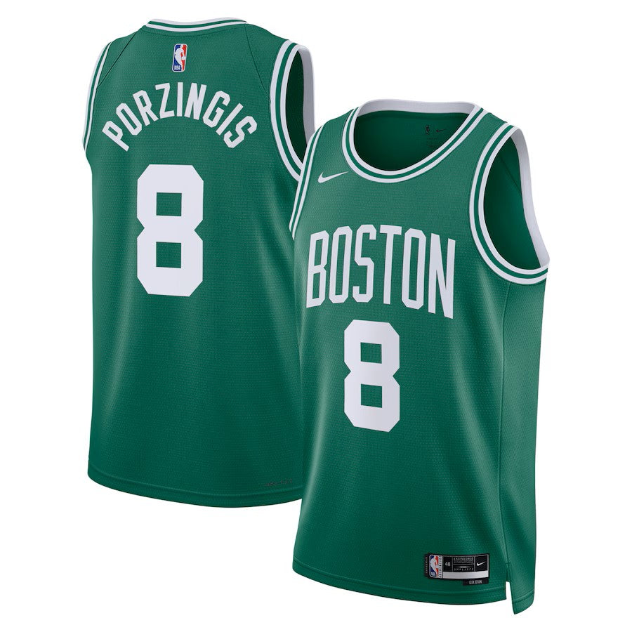 Mens Boston Celtics Kristaps Porzingis Icon Replica Jersey