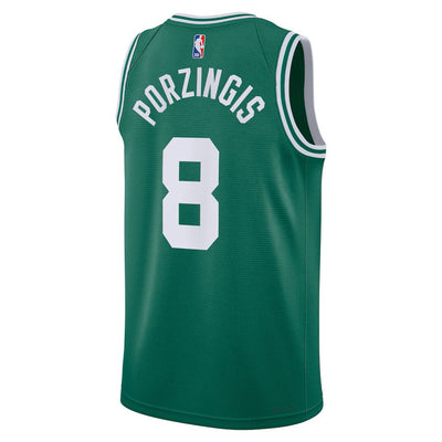 Mens Boston Celtics Kristaps Porzingis Icon Replica Jersey