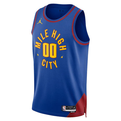 Boys Denver Nuggets Blank Statement Swingman Replica Jersey