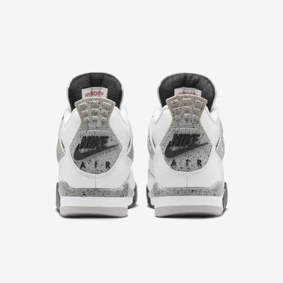 Mens Air Jordan 4 OG RMSTD White Cement Shoe