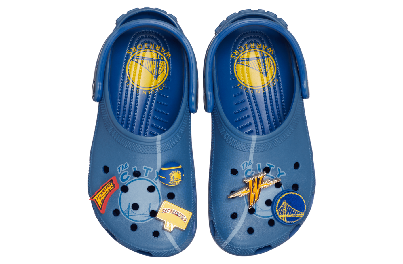 NBA Golden State Warriors Elevated Classic Clog