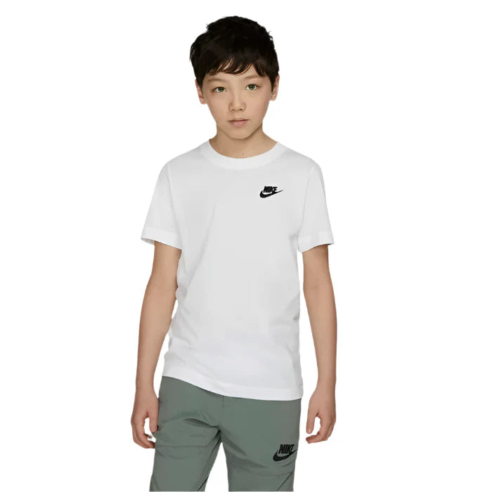 Boys Futura Logo Short Sleeve T-Shirt