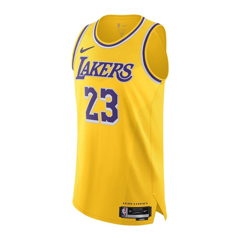 Mens Los Angeles Lakers Lebron James Icon Authentic Jersey