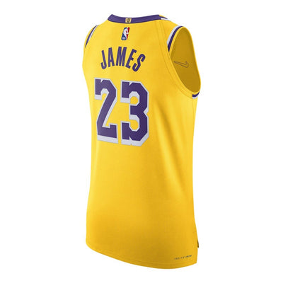 Mens Los Angeles Lakers Lebron James Icon Authentic Jersey