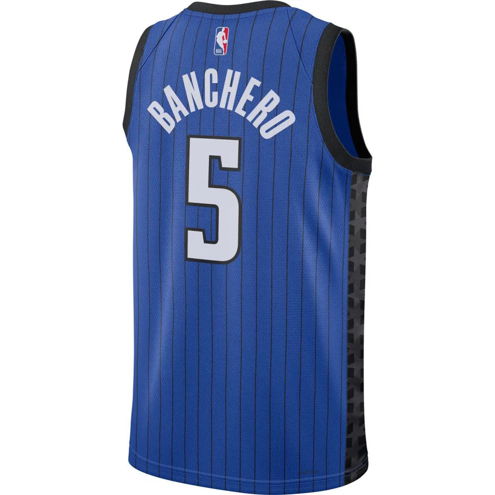 Mens Orlando Magic Paolo Banchero Statement Replica Jersey