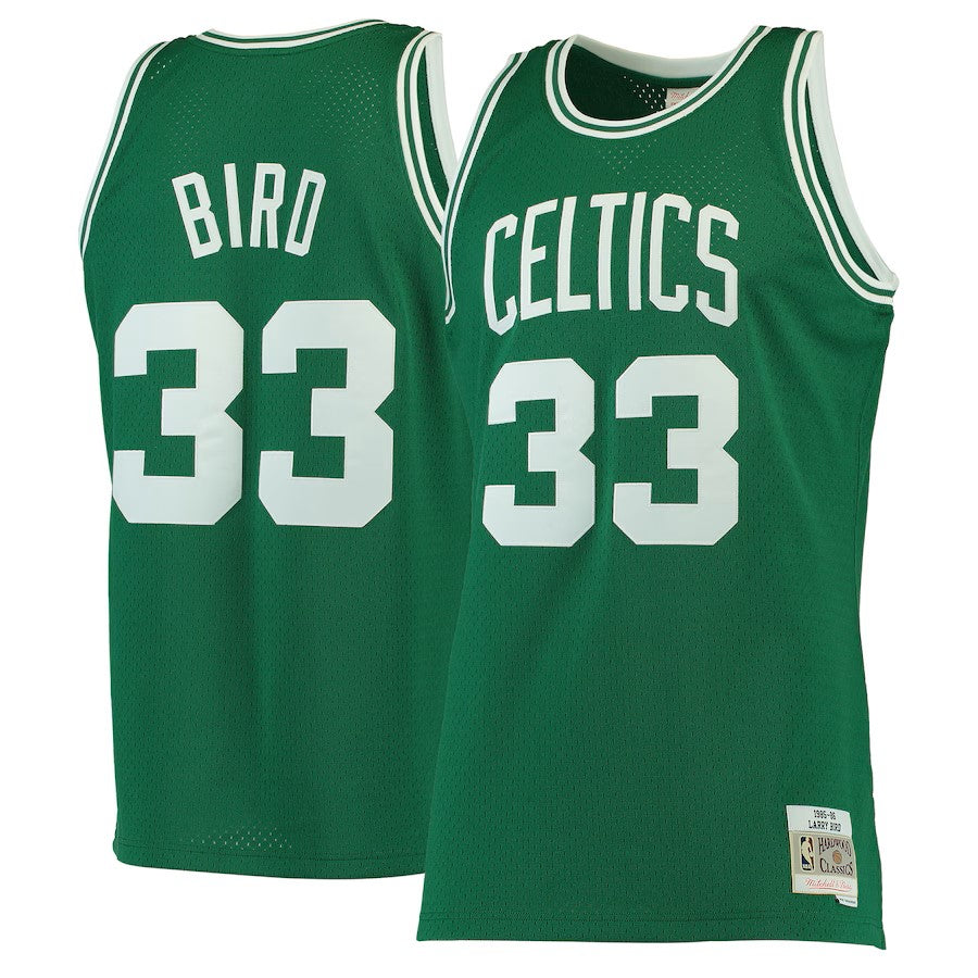 Mens Boston Celtics Larry Bird 1985-86 Authentic Replica Jer