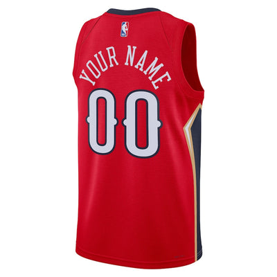 Boys New Orleans Pelicans Blank Statement Swingman Replica Jersey