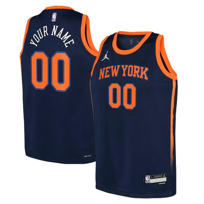 Boys New York Knicks Blank Statement Swingman Replica Jersey