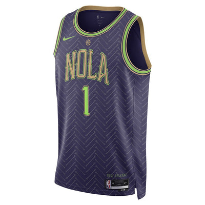 Mens New Orleans Pelicans Zion Williamson CE 24 Jersey