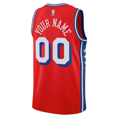 Boys Philadelphia 76ers Blank Statement Swingman Replica Jersey