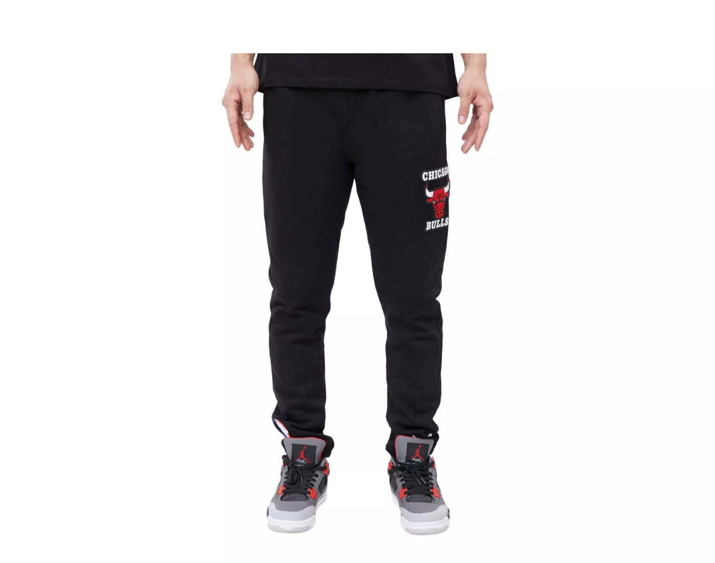 Mens Chicago Bulls Retro Classic Fleece Sweatpants