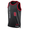 Mens Chicago Bulls Zach Lavine Swingman City Edition Replica Jersey