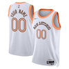 Boys San Antonio Spurs City Edition Swingman Replica Custom Jersey