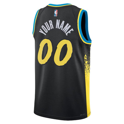 Boys Indiana Pacers City Edition Swingman Replica Custom Jersey