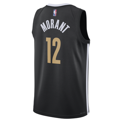 Mens Memphis Grizzlies Ja Morant Swingman City Edition Replica Jersey