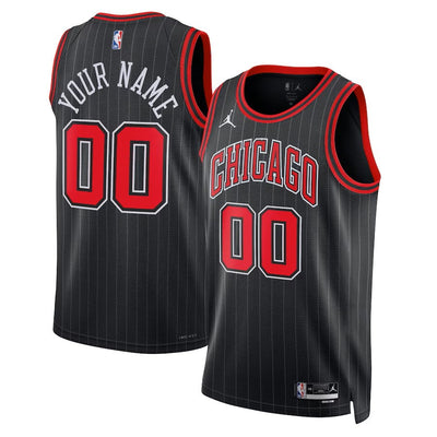 Junior Chicago Bulls Swingman Statement Edition Custom Jersey