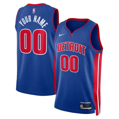 Mens Detroit Pistons Icon Swingman Replica Jersey