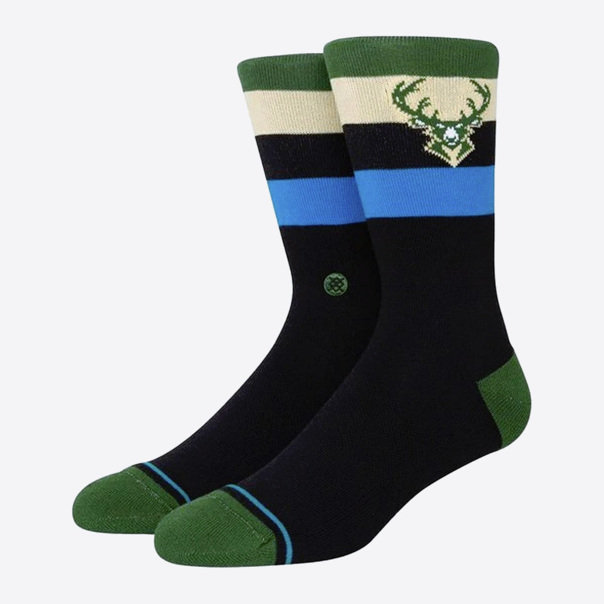 Milwaukee Buck Set Crew Socks