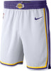 Mens Los Angeles Lakers Dri-Fit Swingman Replica Shorts