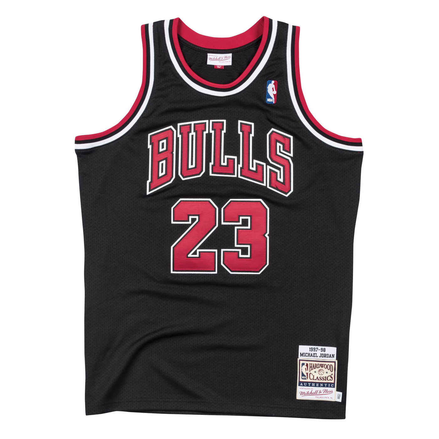 Mens Chicago Bulls Michael Jordan 97 Authentic Replica Jersey