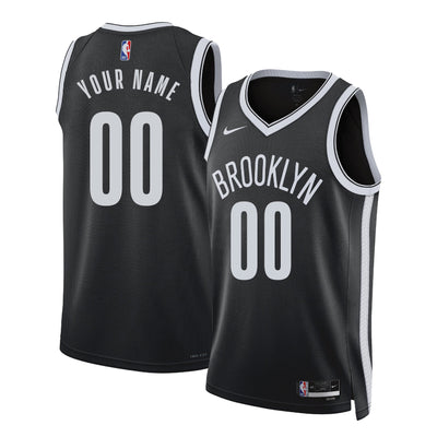 Brooklyn Nets Swingman Icon Edition Custom Jersey B22