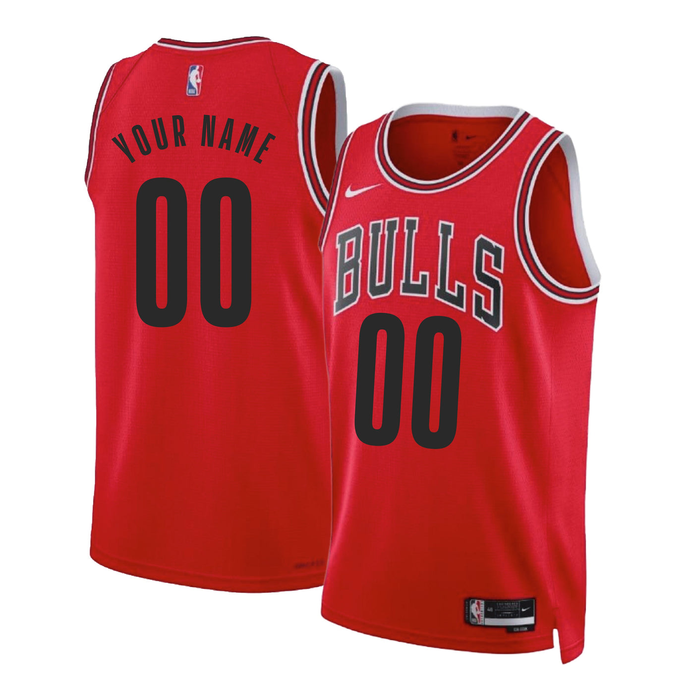 Chicago Bulls Swingman Icon Edition Custom Jersey B22