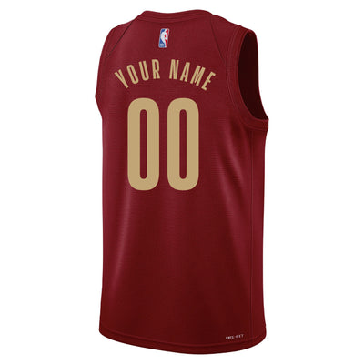 Mens Cleveland Cavaliers Swingman Icon Edition Custom Jersey B22