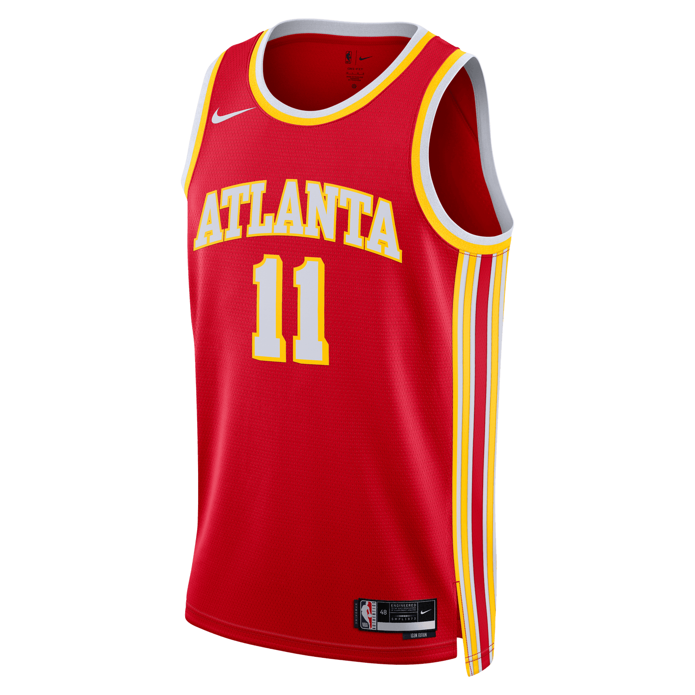 Mens Atlanta Hawks Trae Young Icon Swingman Replica Jersey