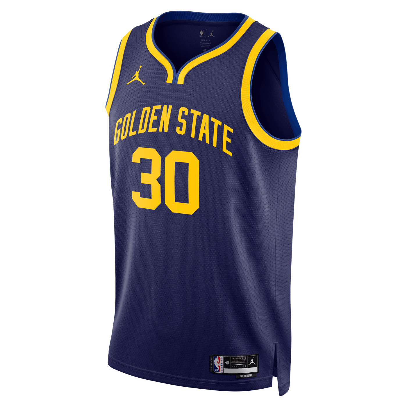 Mens Golden State Warriors Steph Curry Swingman Statement Replica Jersey