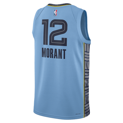 Mens Memphis Grizzlies Ja Morant SWNGMN STMNT Replica Jersey