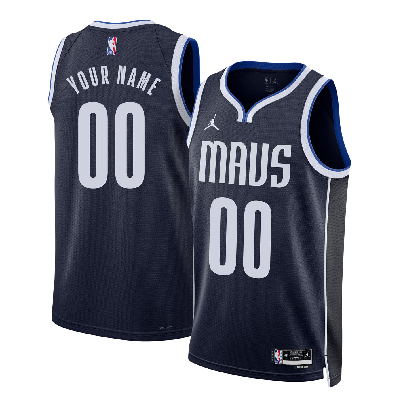 Dallas Mavericks Swingman Icon Custom Jersey