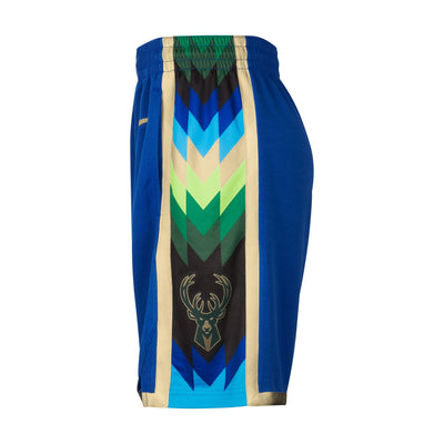 Mens Milwaukee Bucks  Swingman City Edition Short