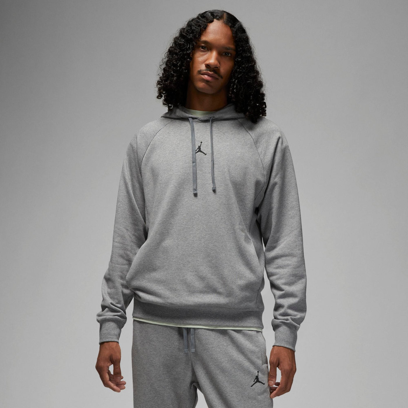 Mens Dri-Fit Sport Crossover Fleece Pullover Hoodie