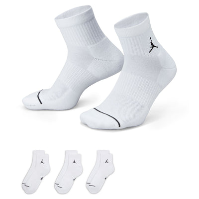 3 Pack Everyday Cush Poly Ankle Socks