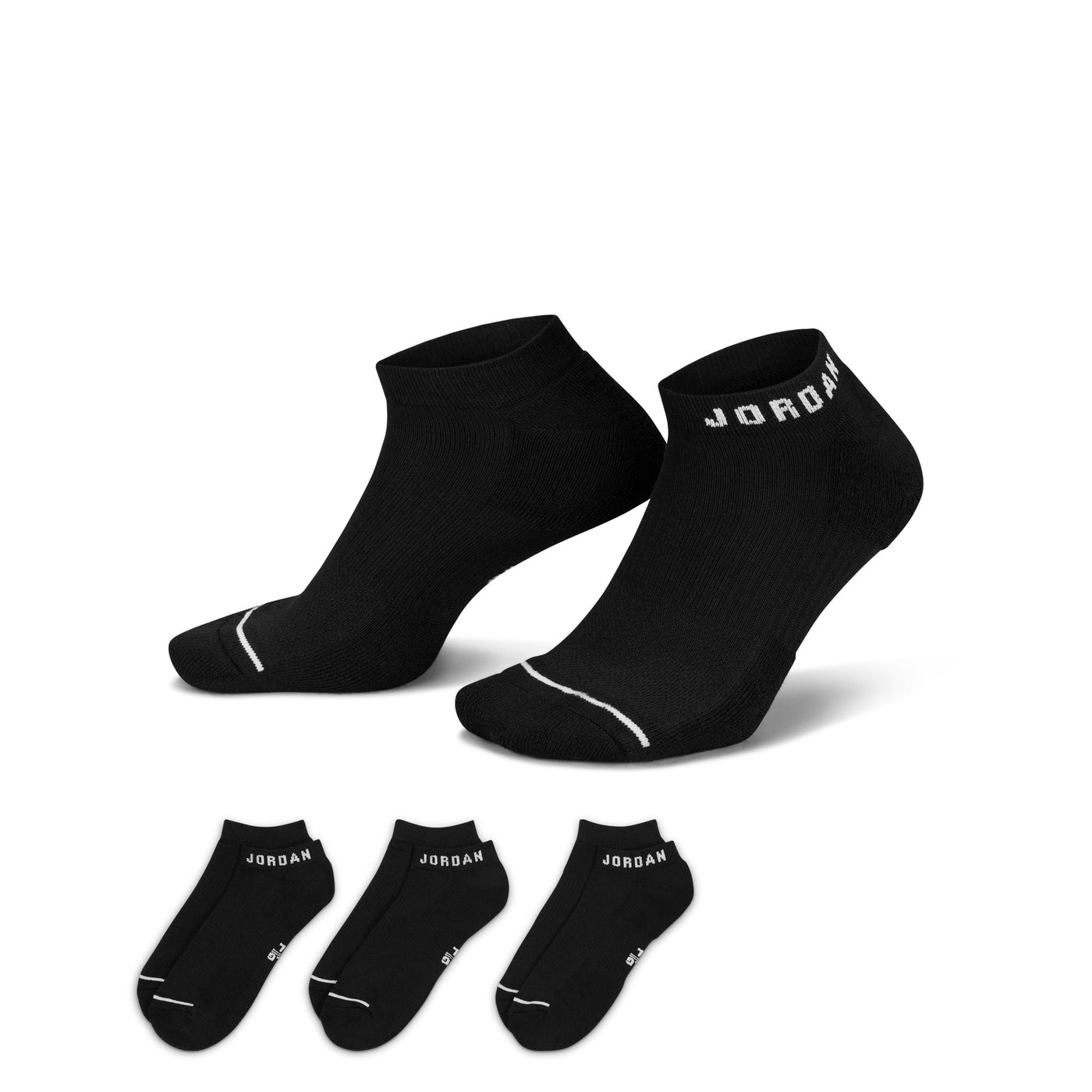 Mens Everyday Cushioned No-Show Socks