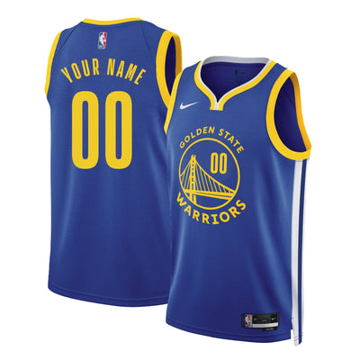 Golden State Warriors Swingman Icon Edition Custom Jersey B22