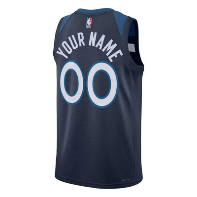 Boys Minn Timberwolves Blank Icon Swingman Replica Jersey