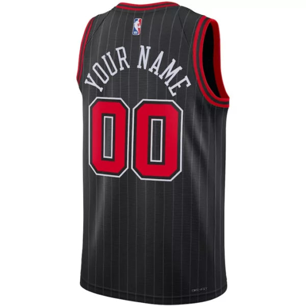 Mens Chicago Bulls Swingman Statement Replica Custom Jersey